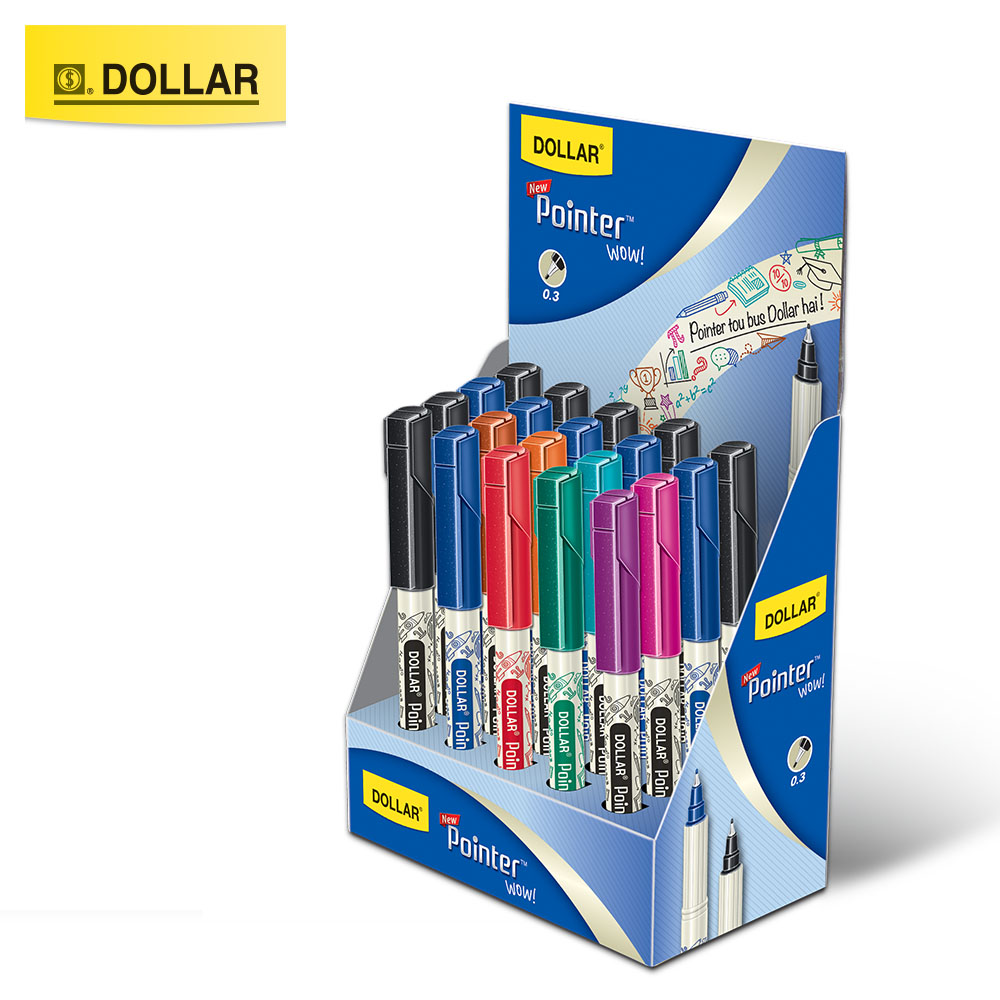Wow! Dollar Pointer Assorted 10Pcs Display WDP10